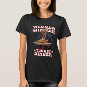 Camiseta El ganador de la cena turca de Donald Trump es gra