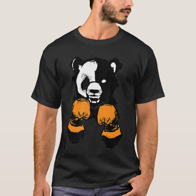 Camiseta El ganador del Guay Panda Bear Boxing Glove (Anverso)
