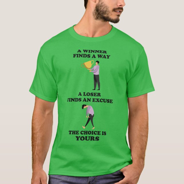 Camiseta El Ganador Encuentra Un Camino (Anverso)