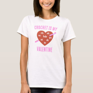 CAMISETA EL GANCHILLO ES MI SAN VALENTÍN