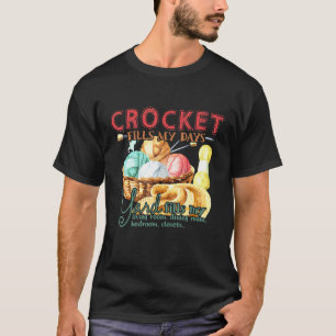 Camiseta El ganchillo llena mis días Lana llena mi casa
