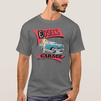 Camiseta El garaje de Edsel en rosa