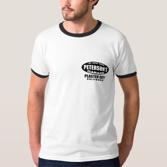 Camiseta El garaje de Peterson (Anverso)
