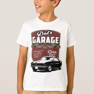 Camiseta El garaje del papá Camaro 1968