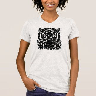 Camiseta El gatito de la felicidad del arco iris de la
