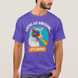 Camiseta El gatito derrama el arcoiris