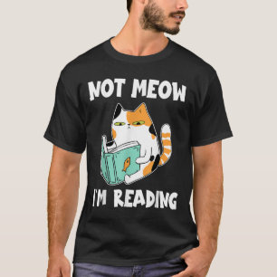 Camiseta El Gato Amante Y El Amor Leyendo No Me Meto Leyend