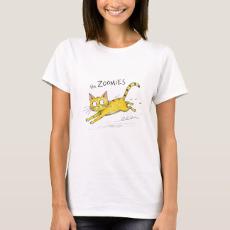 CAMISETA EL GATO AMARILLO DIVERTIDO CON ZOOMIES