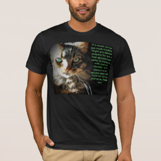 Camiseta El gato articulado quiere una hamburguesa con ques