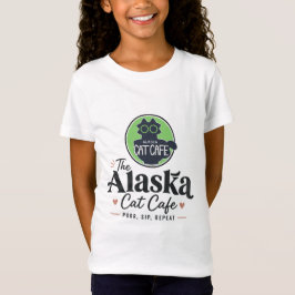 Camiseta El gato café de Alaska “Purr, Sip, Repeat”