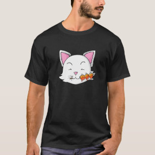 Camiseta El gato come el arroz dango vertiginoso