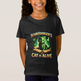 Camiseta El gato curioso de Schrödinger