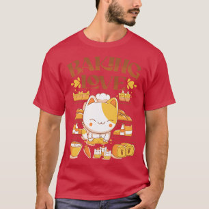 Camiseta El gato de Baking Love Kawaii de Tobe Fonseca