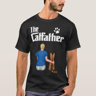 Camiseta El gato de Catfather Bengal Dad Kitty Cats Ama