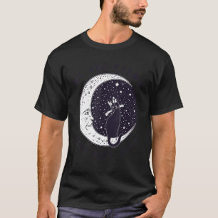 Camiseta El Gato De Karma Y Yo Vivimos Como Ese Humor Sarcá