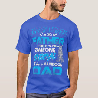 Camiseta El gato de Maine Coon Dad ama los regalos del día