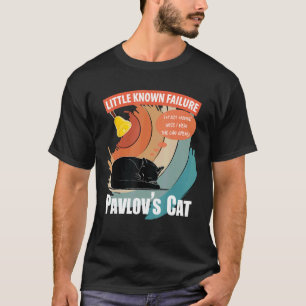 Camiseta El Gato de Pavlov Fracaso Poco Conocido Psicología
