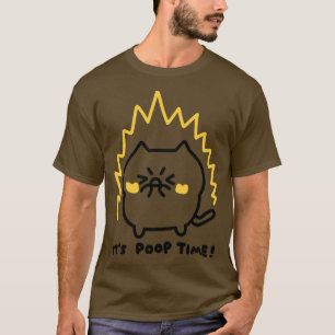 Camiseta El gato de poop time