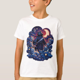Camiseta "El gato de Samurai y sus compañeros felinos"