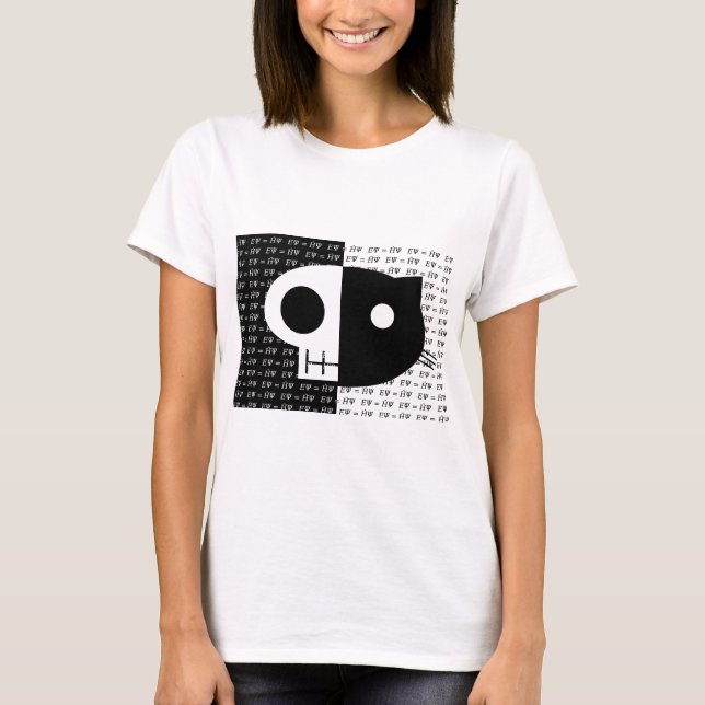 Camiseta El gato de Schrödinger (Anverso)