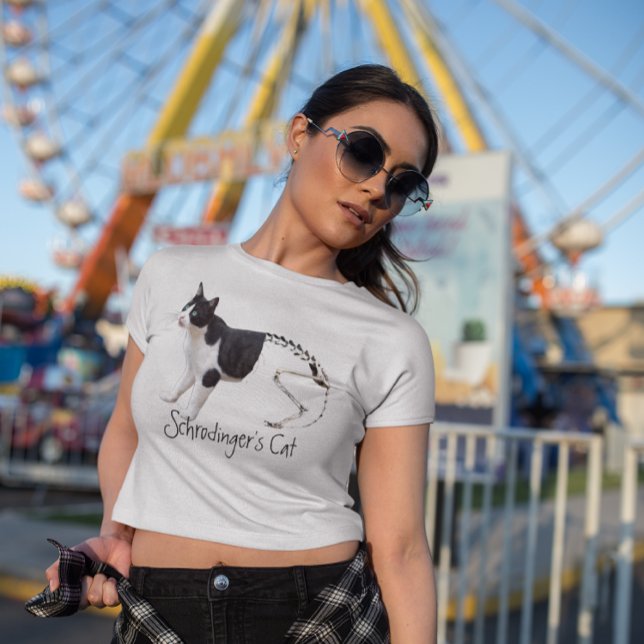 Camiseta El gato de Schrodinger (Subido por el creador)