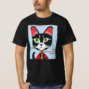 Camiseta El gato de Schrodinger para ser o no ser