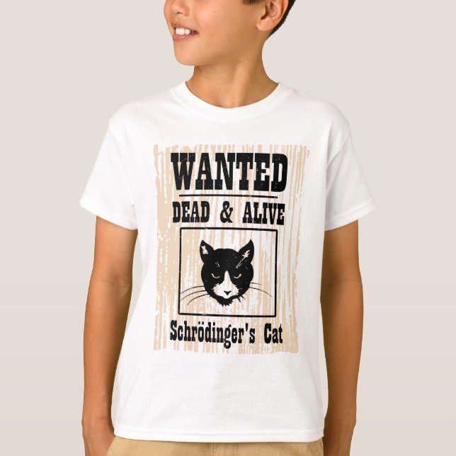 Camiseta El gato de Schrodinger querido (Anverso)
