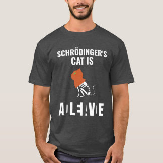 Camiseta El gato de Schroedinger es la chica del gato de Sc