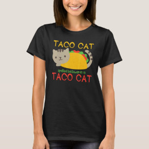 Camiseta El gato de Taco que se lanza hacia atrás es el gat