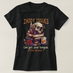 Camiseta El gato de Zaddy Issues tiene su lengua, su pequeñ
