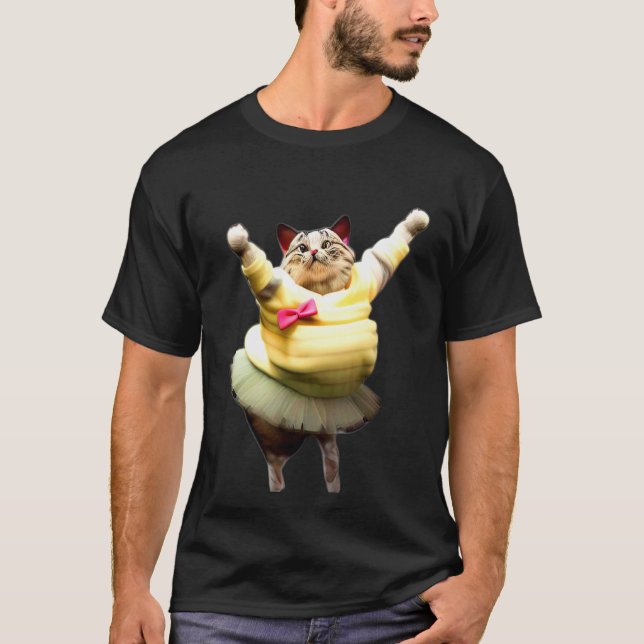 Camiseta El gato del ballet Kitty versión 2 0 (Anverso)