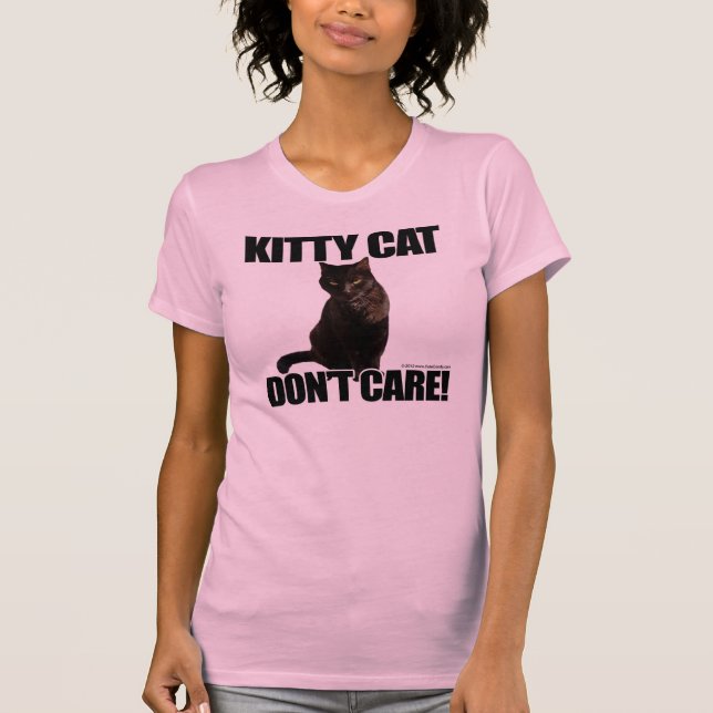 Camiseta El gato del gatito no cuida (Anverso)