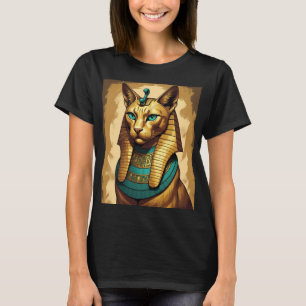 Camiseta El gato egipcio del faraón