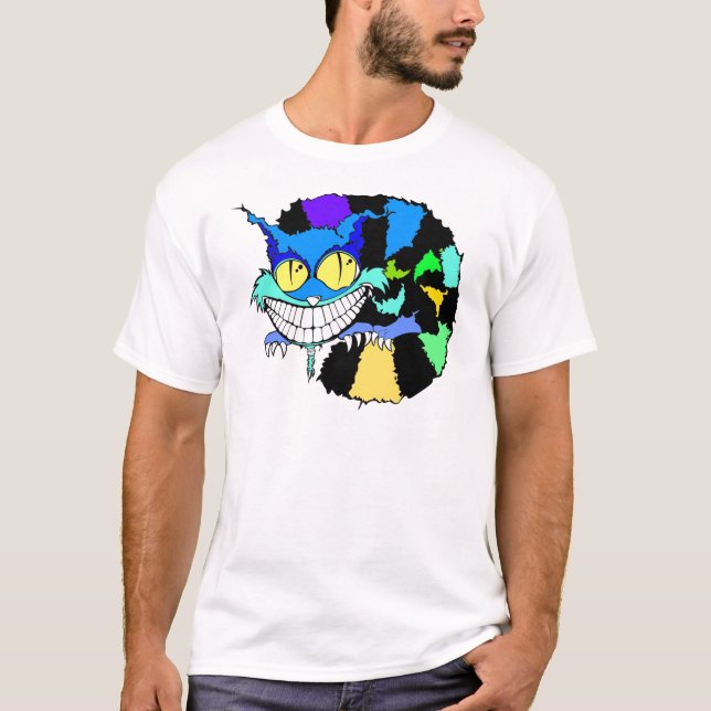 Camiseta El gato enojado de Cheshire (Anverso)