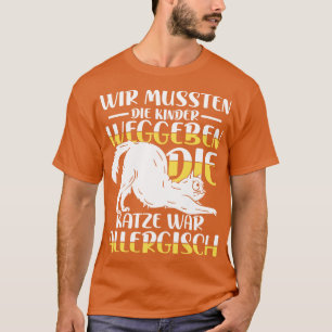 Camiseta El gato era alérgico