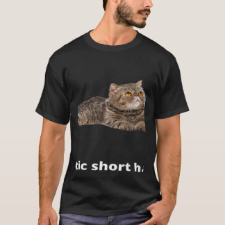 Camiseta El gato Exotic Shorthair Mamá gato Papá gato