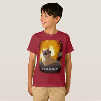 Camiseta El gato fresco trata de él