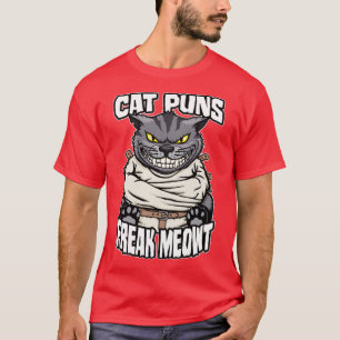 Camiseta El gato golpea a Freak Meowt Crazy Cat Lady Gracio
