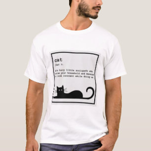 Camiseta El gato gracioso de la sociedad furtiva