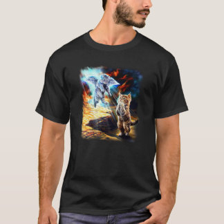 Camiseta El gato imita a Jesús en el jardín de Gethsemane S
