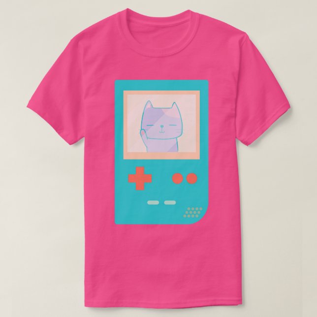 Camiseta El gato Kitty Pastel inspiró a un gato amante de S (Diseño del anverso)