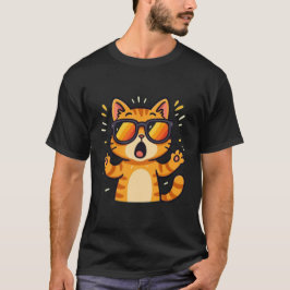 Camiseta El gato lindo ama a los curiosos tee