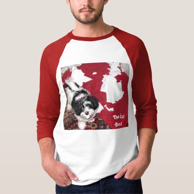 Camiseta El gato lo hizo (Anverso)