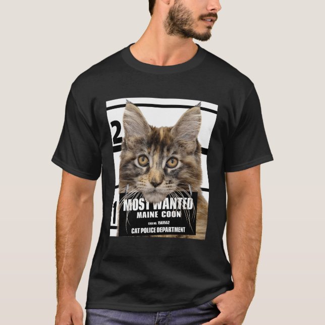Camiseta El gato más deseado de Maine Coon Cat Cute Funny S (Anverso)