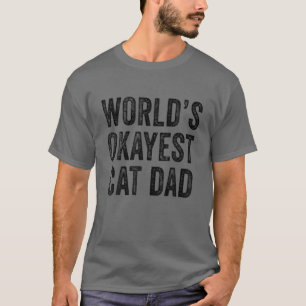 Camiseta El gato más gracioso del mundo es el amante del ga