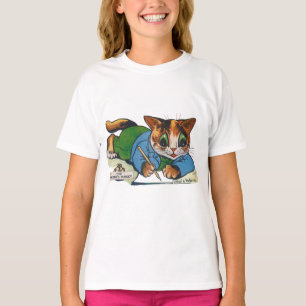 Camiseta El gato mascota del escritor, Louis Wain