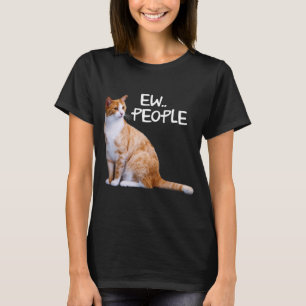 Camiseta El gato naranja Tabcat Funny Dice Ew