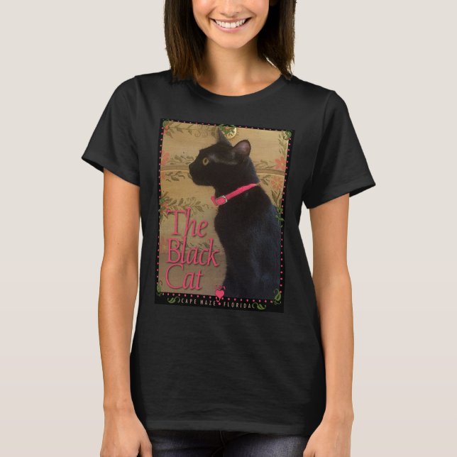 Camiseta El gato negro (Anverso)