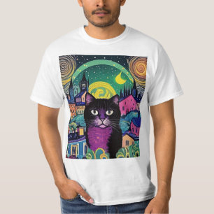 Camiseta El gato negro 1