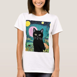 Camiseta El gato negro 2